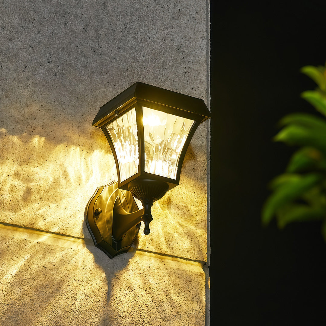 Solar Outdoor Sconce Lights Waterproof Garden Light
