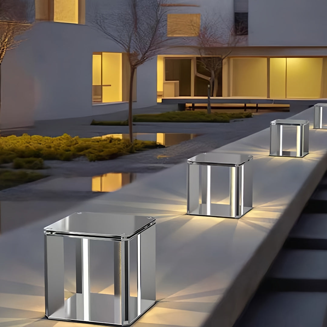 Main Gate Pillar Light Design Outdoor Waterproof Metal Light