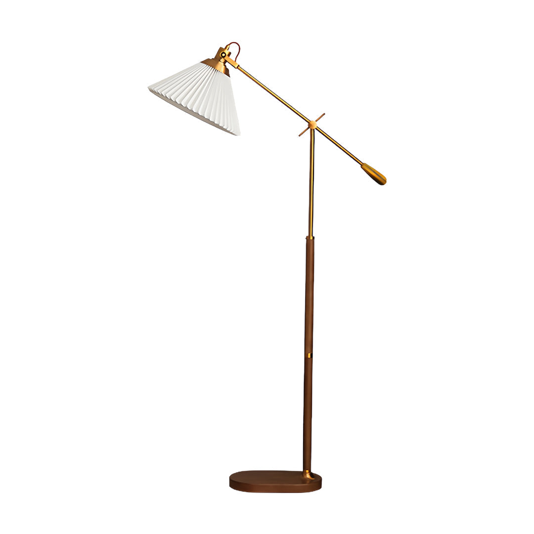 Adjustable Reading Lamp Floor Retro Bedroom Task Swing Arm Lamps