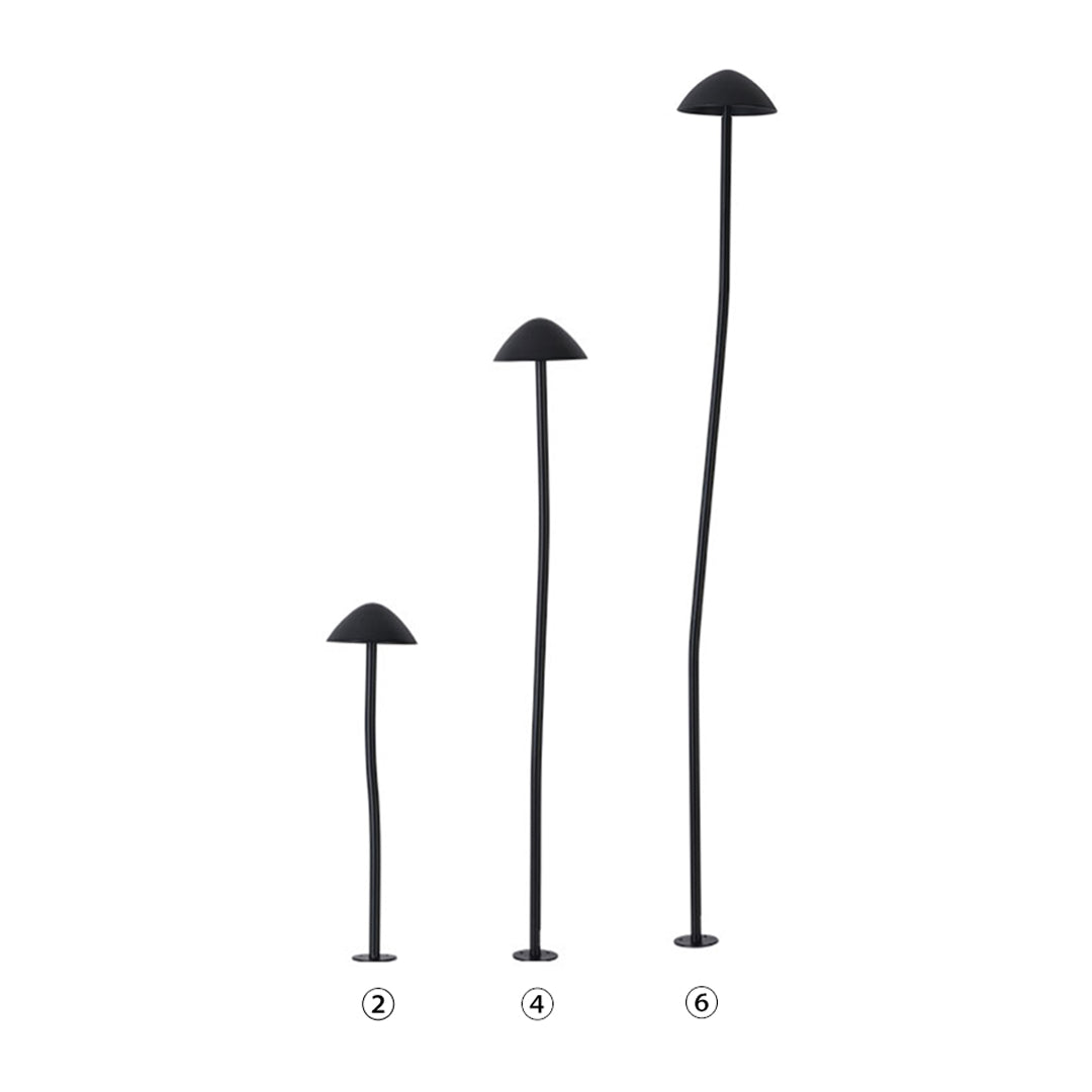 Mushroom Garden Lights Modern Simple LED Metal Landscape Light