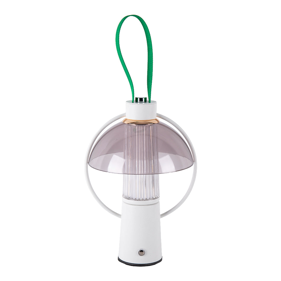 Circle Table Lamp with Iron Body Acrylic Shade Decorative Light