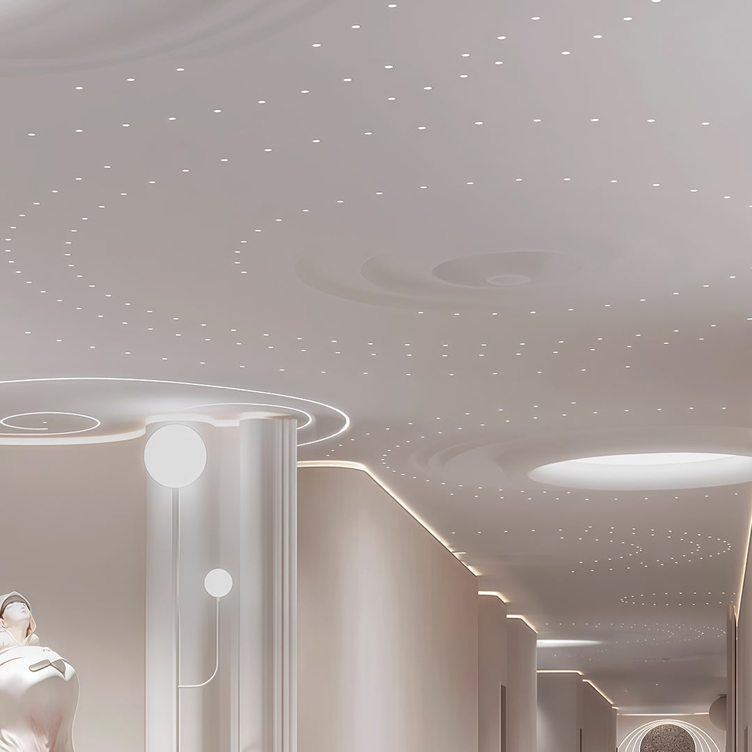 Mini LED Spotlight Arc-Shaped Embedded Deep Anti-Glare Light 4 PCS