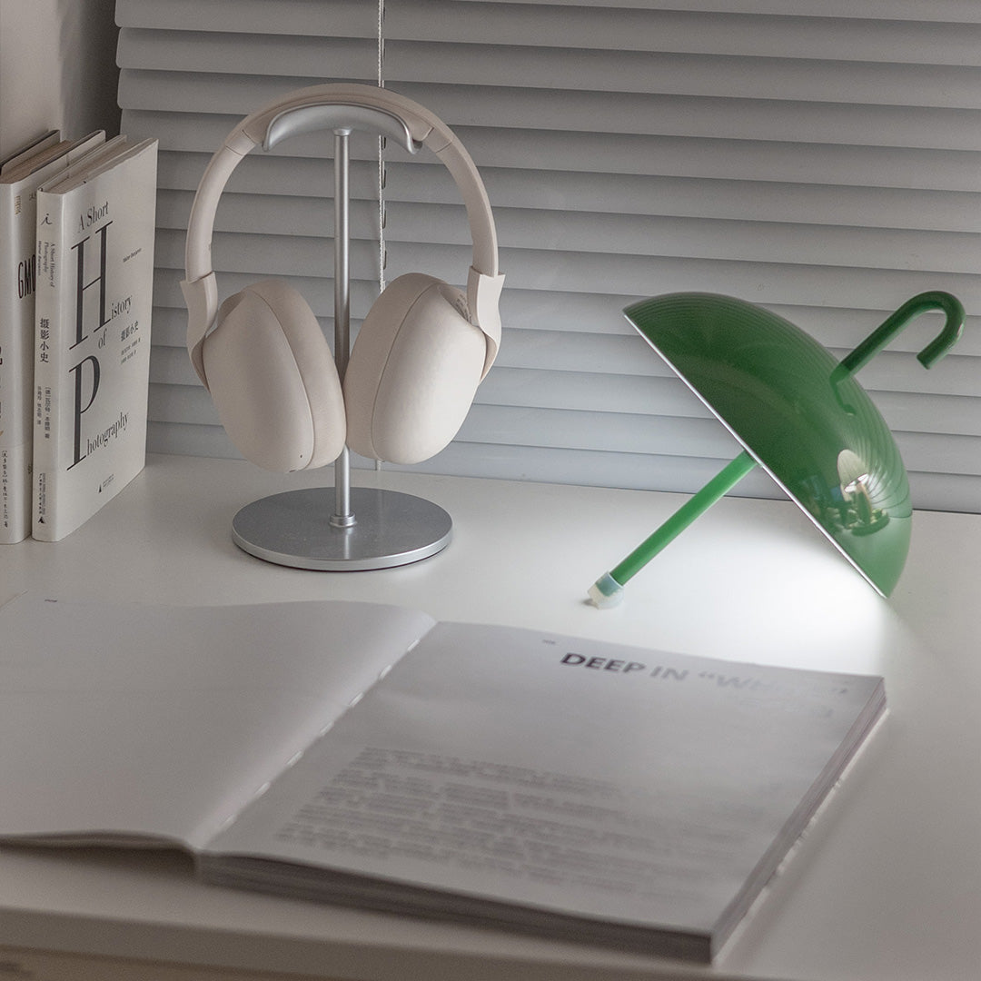 USB Rechargeable Table Lamp Portable Umbrella Dimmable LED Touch Lamp