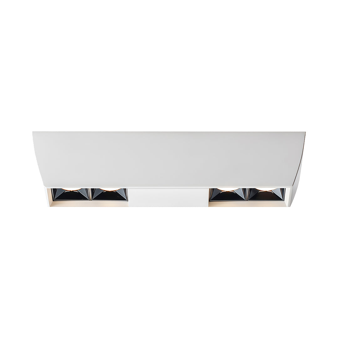 Square Downlights Modern Surface-Mounted Aluminum Light