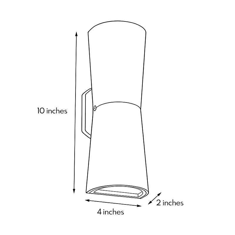 Up and down Exterior Wall Lights Waterproof LED Modern Wash Light