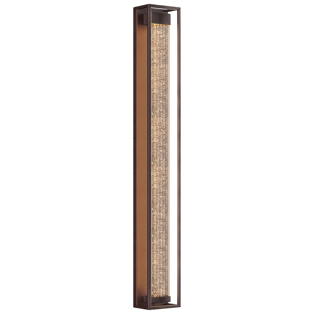Outdoor Sconces Black Waterproof Linear Wall Light