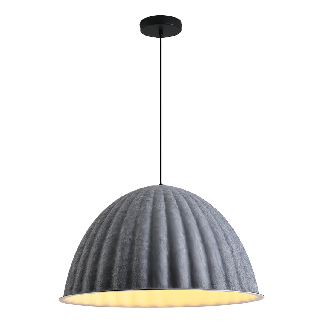 Gray Pendant Light Creative Pumpkin-Shaped Felt ceiling lights