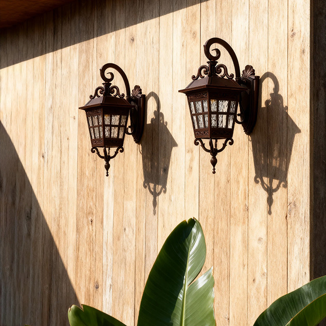 Outdoor Patio Wall Light Waterproof Courtyard Creative Wall Lamp