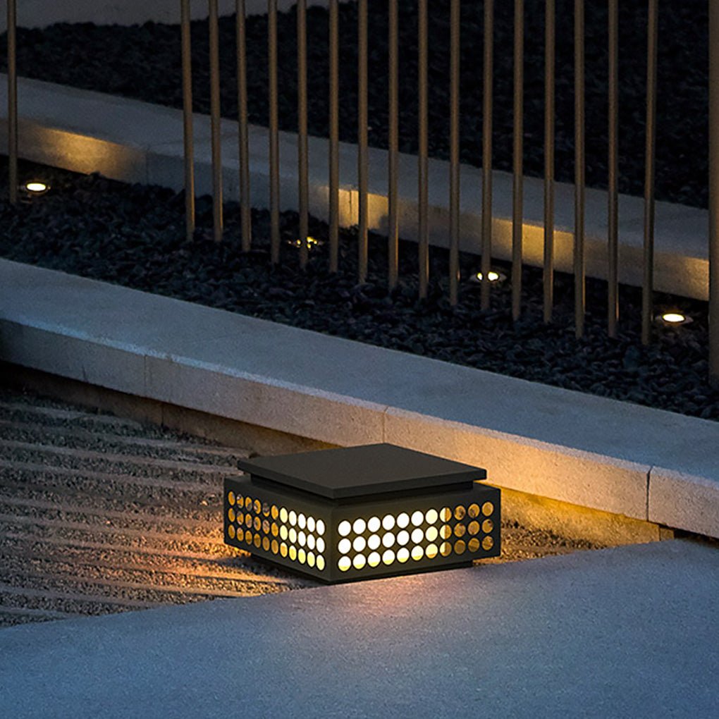 Zen Garden Light Vintage Filigree Pattern Landscape Light