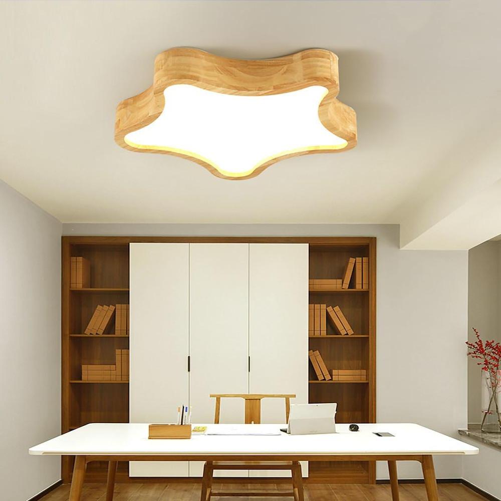 Novelty Rounded Star Flush Mount Light LED Ceiling Lights