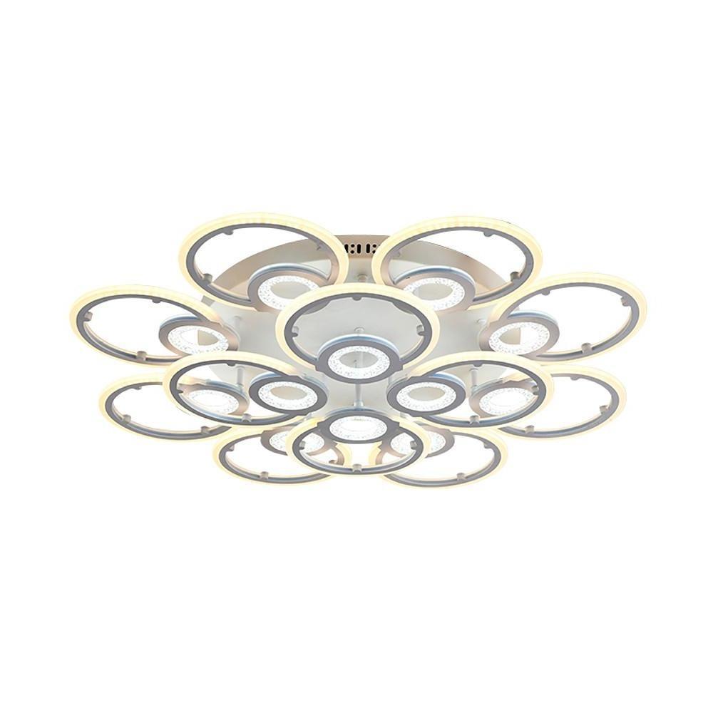 Ring Display Metal Geometric Style Design Flush Mount Lighting LED Ceiling Lights